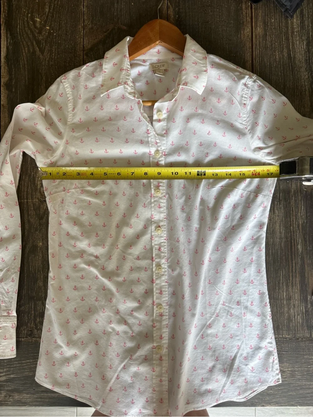 J. Crew tailored button